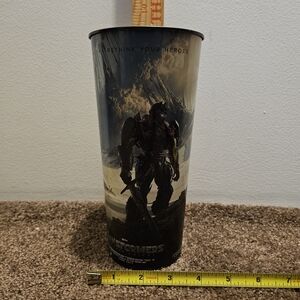 Transformers The Last Knight Movie Theater 44 oz Drink Cup